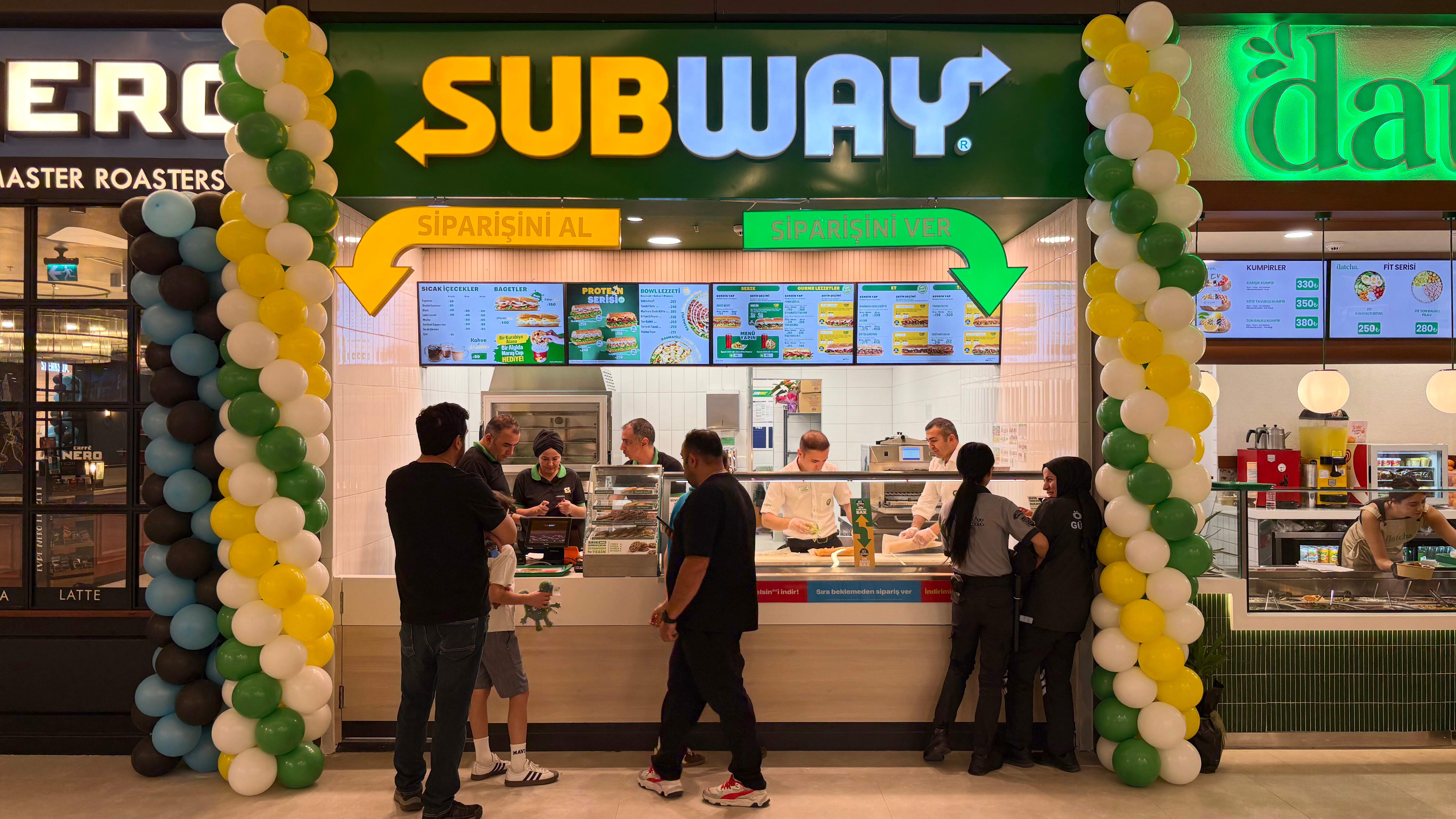 Subway Opens at Merkez Ankara Mall