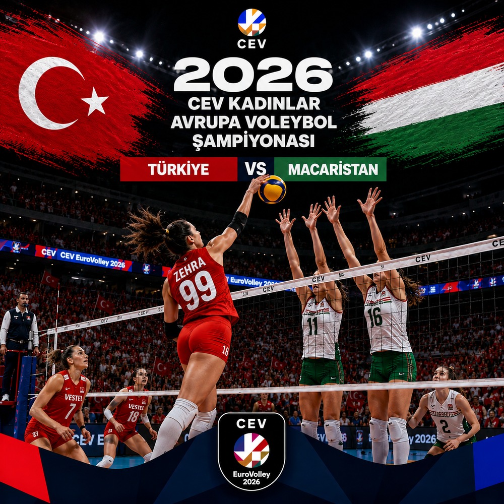 2026 CEV Women’s European Volleyball Championship: Turkey vs Hungary (Approximately 2 Hours)