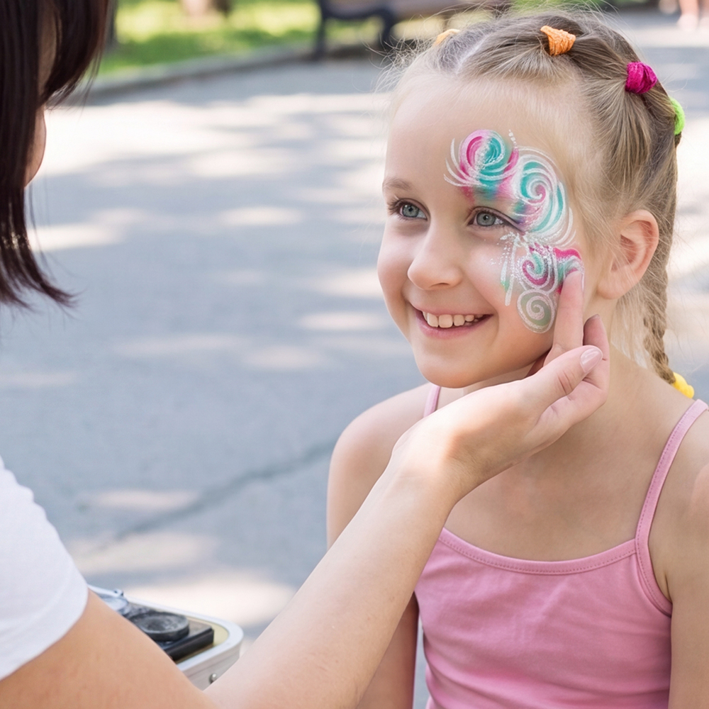 Clown, Face Painting and Balloon Giveaway