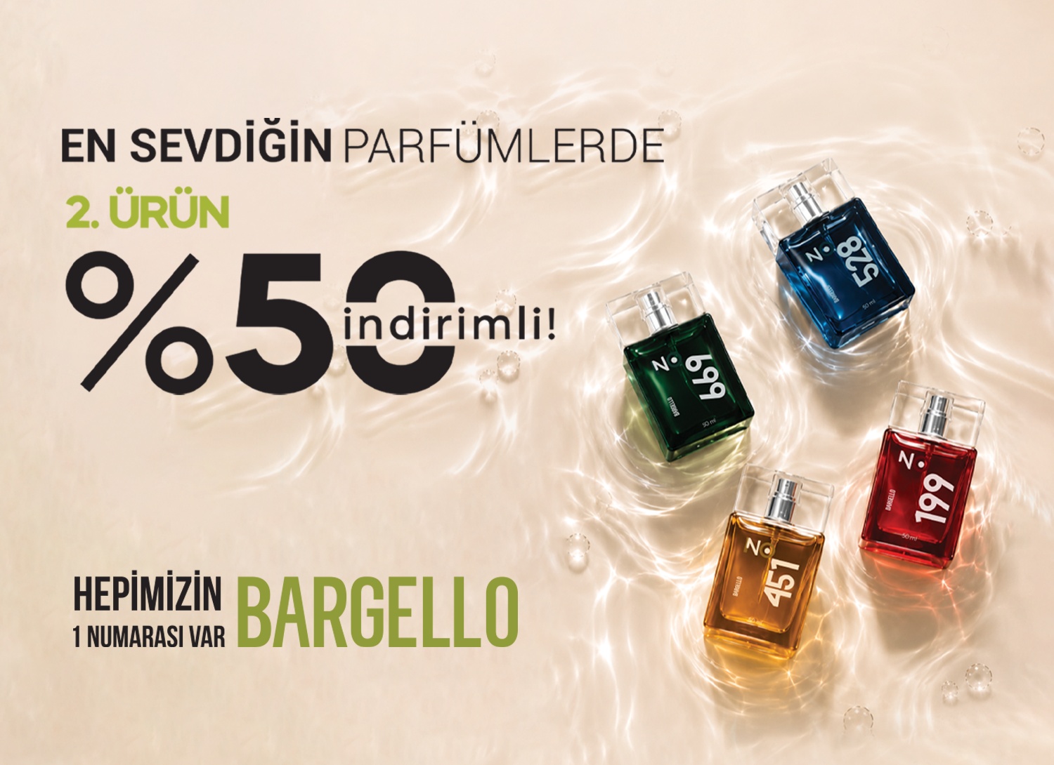 2.Ürüne %50 indirim!