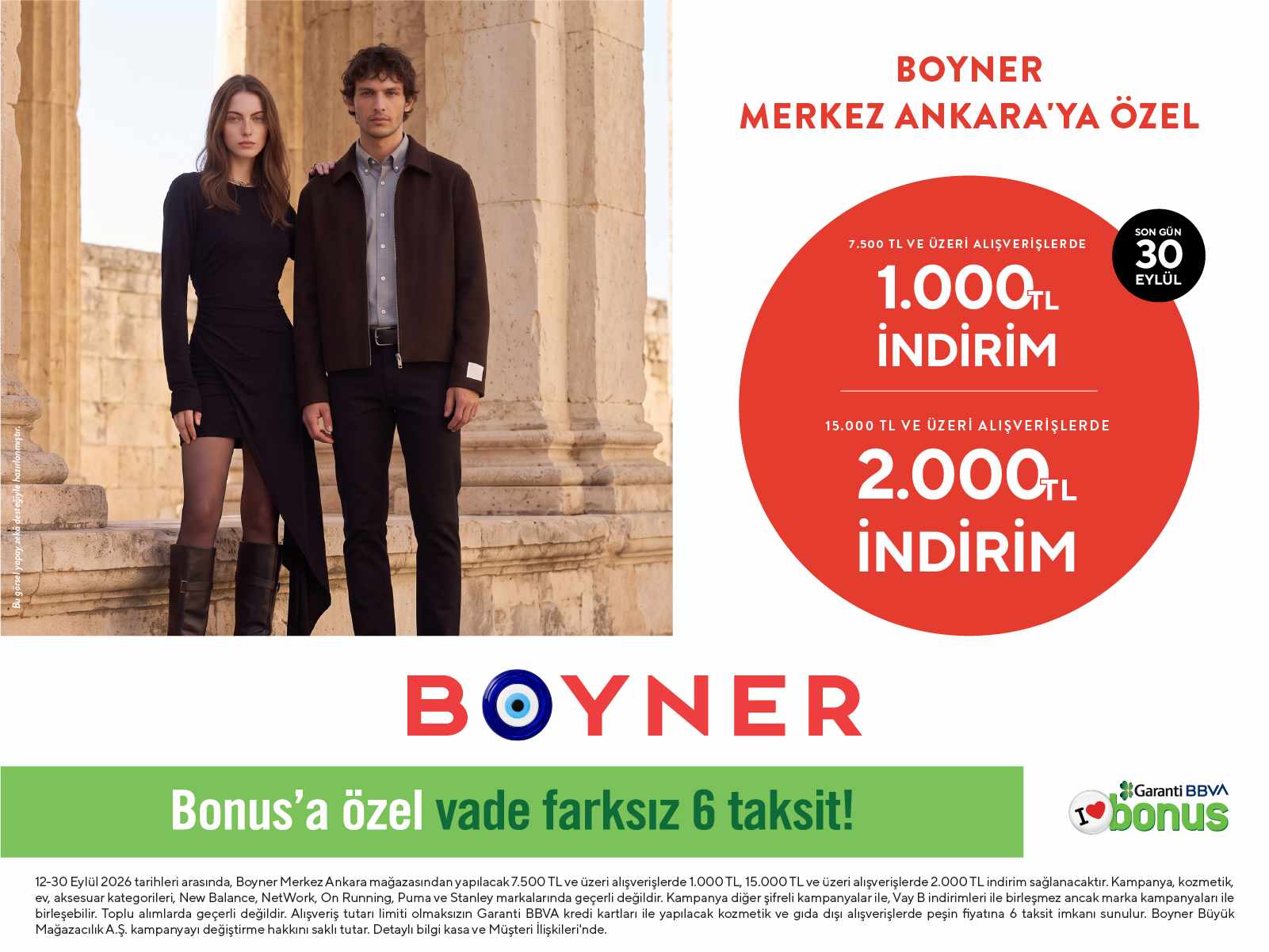 Exclusive Boyner Offer at Merkez Ankara